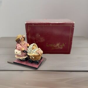 Lizzie High Figurine Rebecca And Little Brothers W/Box (p308)